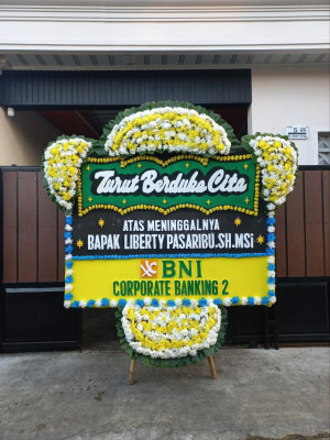 Papan Bunga Duka di Handil Jaya