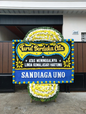 Papan Bunga Duka di Handil Jaya