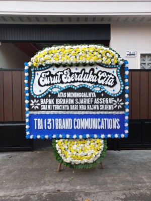 Papan Bunga Duka di Handil Jaya